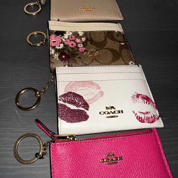 Lot of 5 Coach Mini Skinny ID holders - Picture 2 of 5
